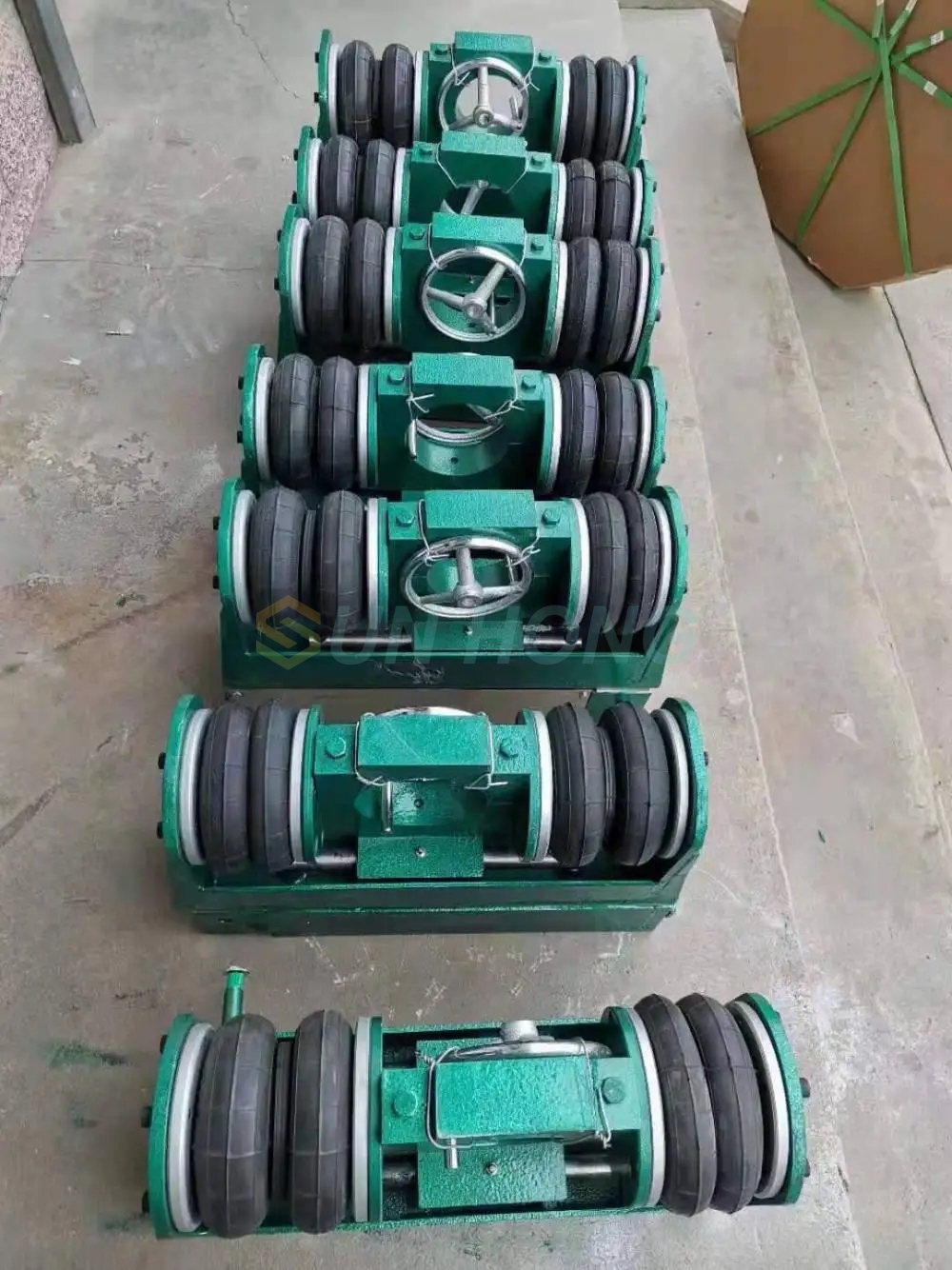 Mesin Kertas Pneumatic Bellow Feel Fabric Running Guider