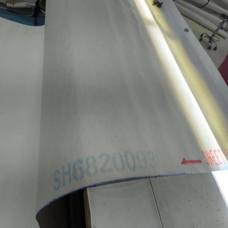 kertas membuat seamed press felt