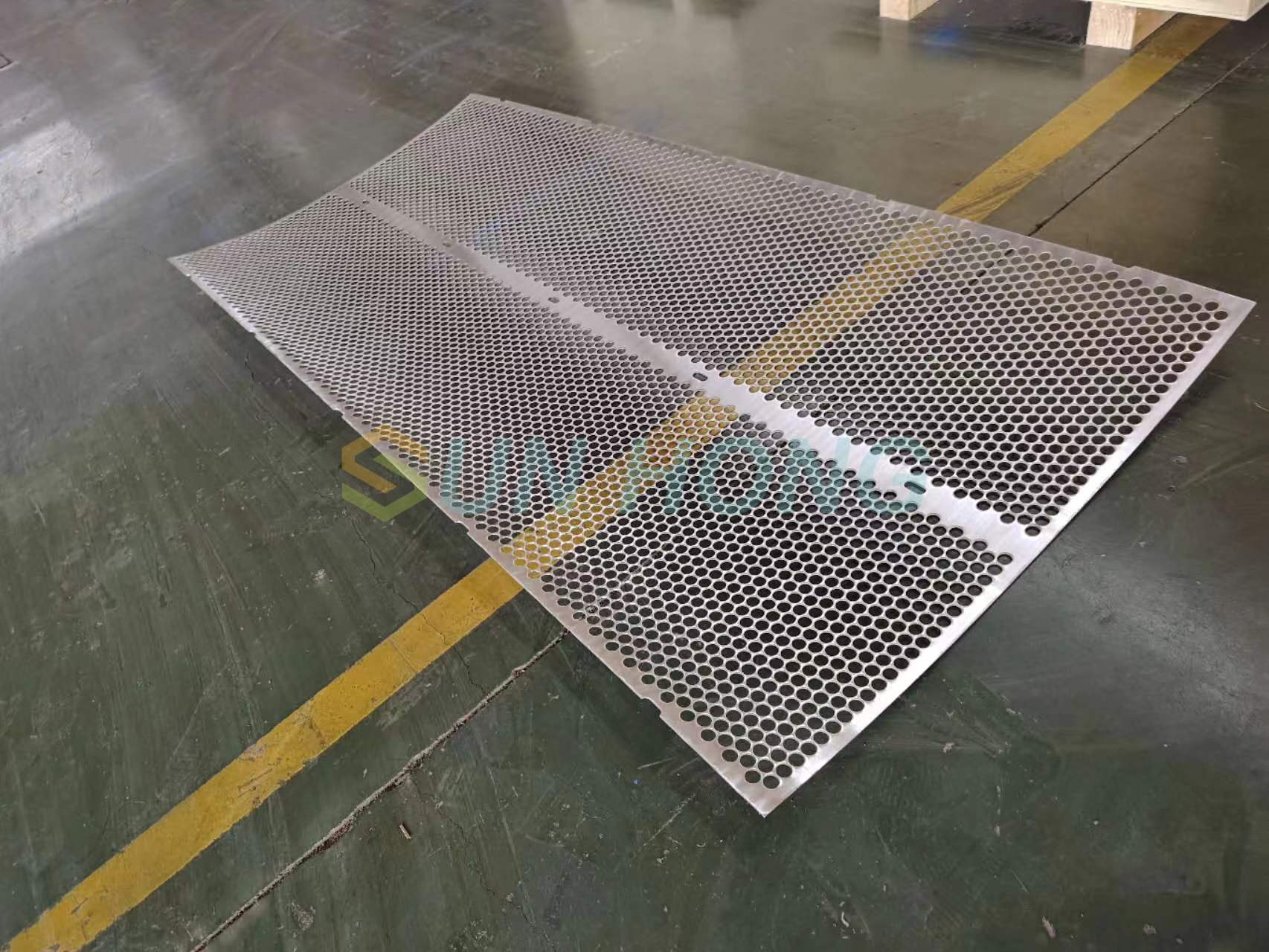 plat skrin bergetar