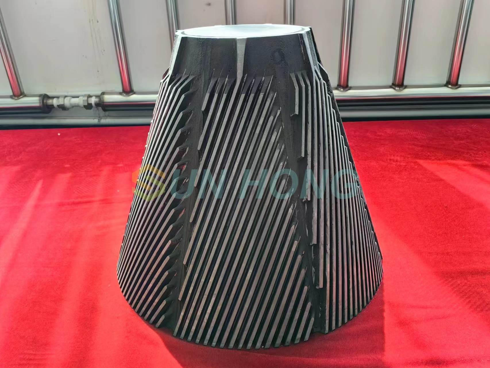 Pukulan Pulpa Penapisan Conical Refiner Disc Plate