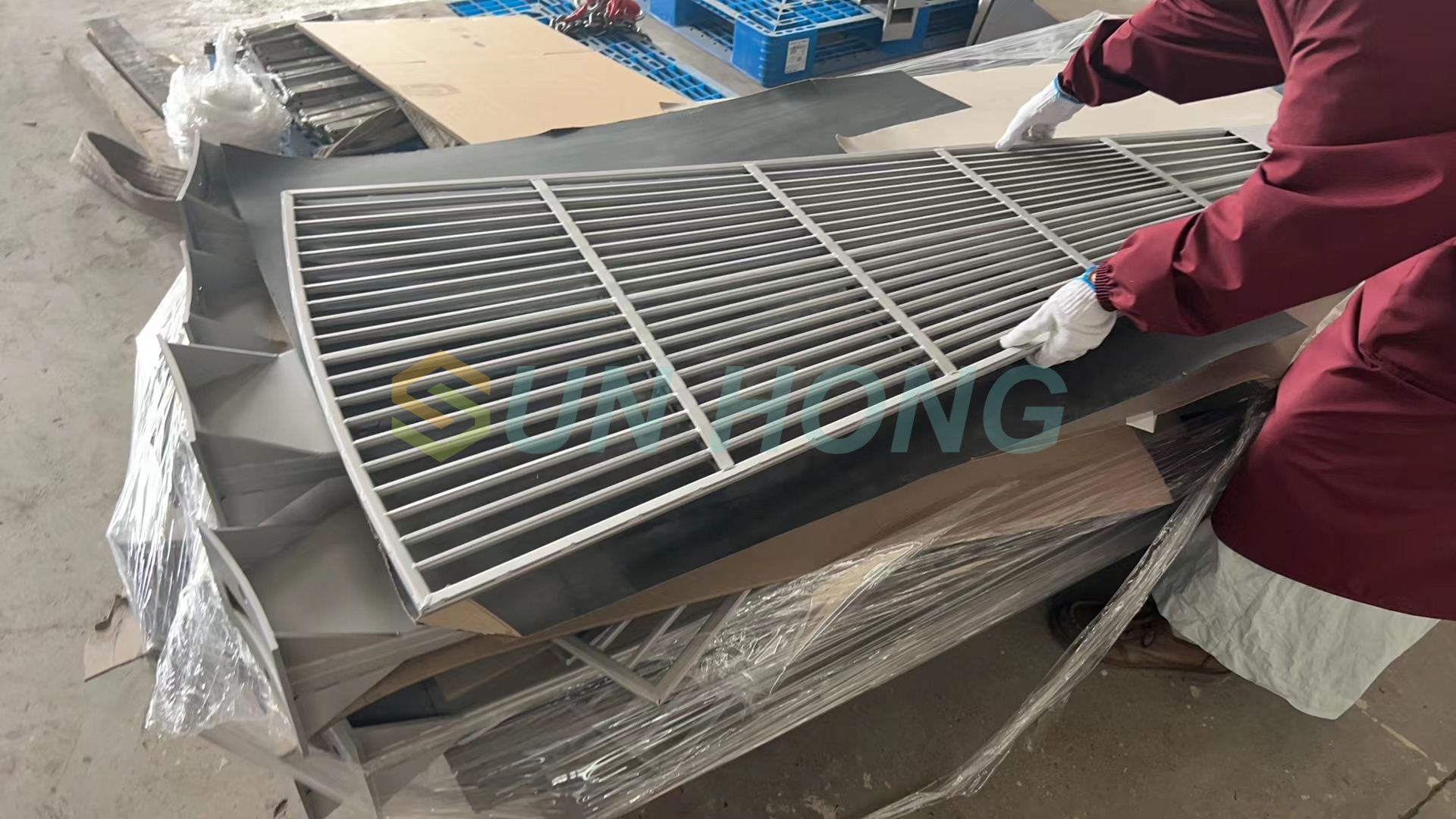 Kertas Pulping Mesin Sektor Plat Penapis Cakera Multi