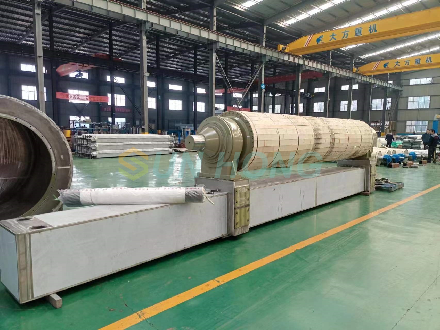 Mesin Kertas Vakum Suction Tekan Roll Roll Roll