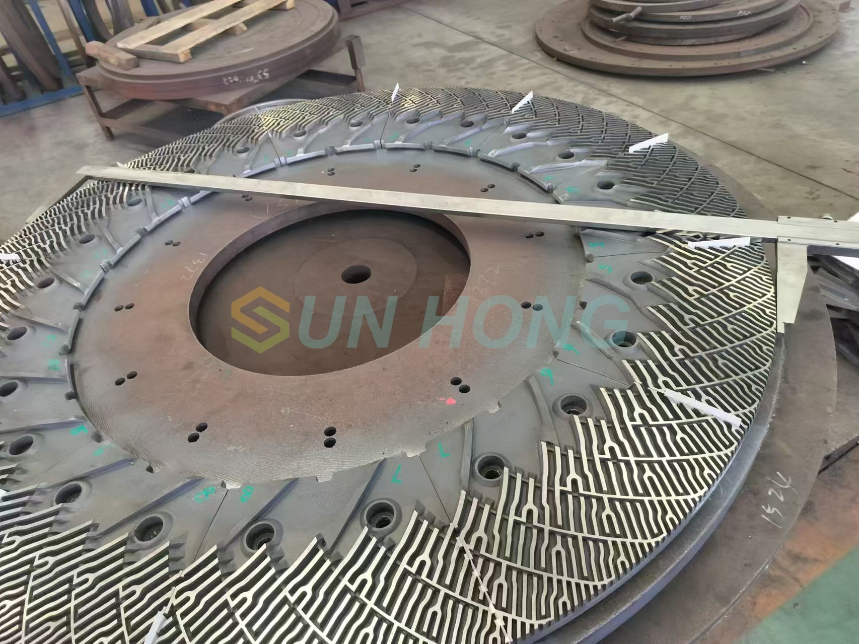 Pulpa Kertas Membuat Plat Penapis Cakera Double Conical