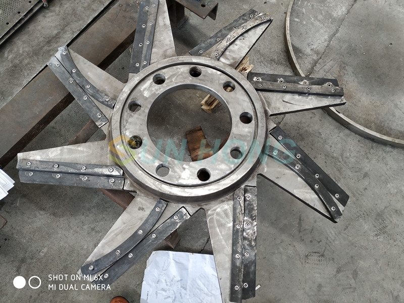 Rotor pulper mesin pulping kertas
