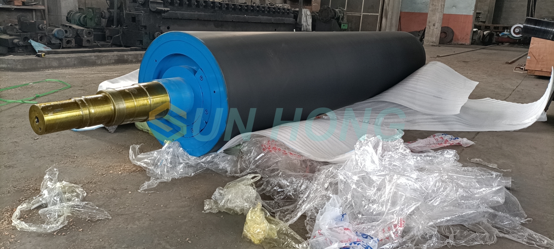 Roll Tekan Saiz Berkala Mesin Kertas Getah